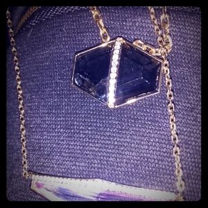 Henri Bendel Double Pendant PURPLE